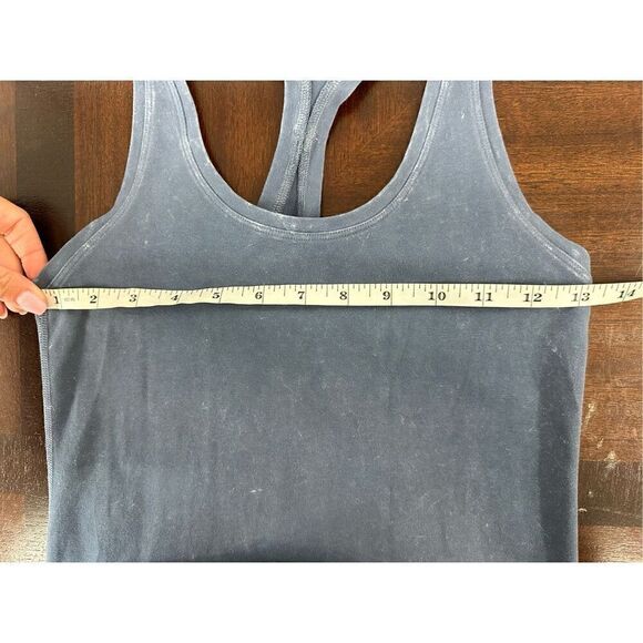 Lululemon Women’s Cool Racerback II *Dye - Washed Night Diver - Picture 9 of 11